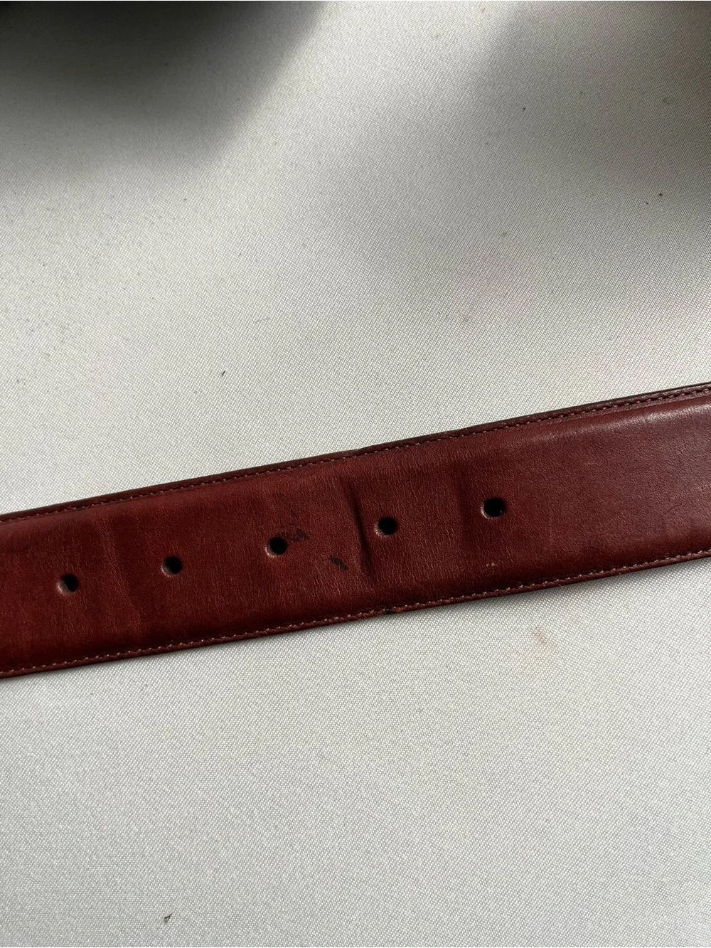 Brighton‎ women Dark Brown Leather Belt with Brass-Tone Hardware